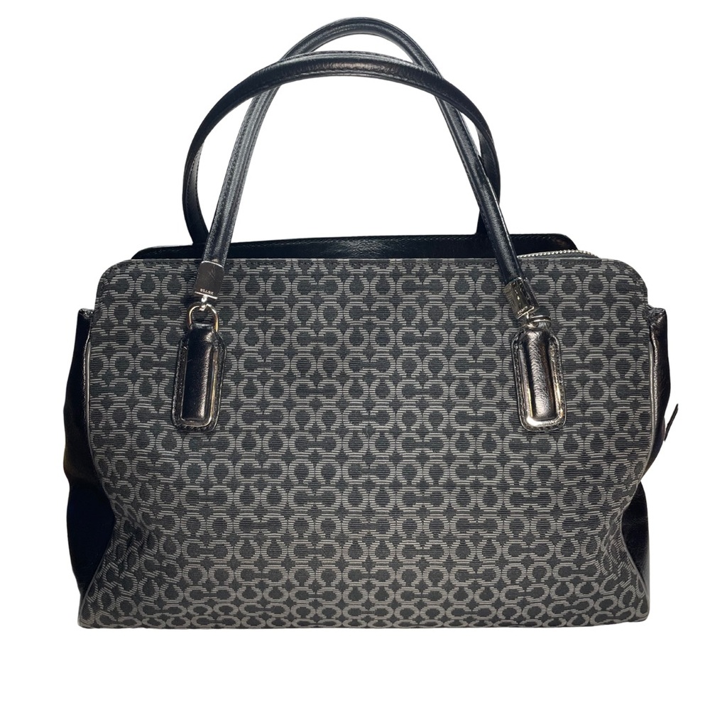 Coach Madison Needlepoint Kimberly Carryall Satchel - Picture 2 of 13